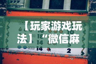 【玩家游戏玩法】“微信麻将怎么开挂是真的吗”详细辅助教程分享