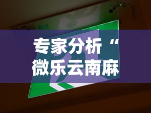 专家分析“微乐云南麻将为什么一直输!详细开挂教程