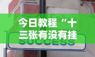 今日教程“十三张有没有挂？”通用版下载教程！