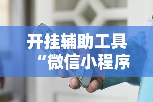 开挂辅助工具“微信小程序家乡大贰辅助器”开挂安装教程